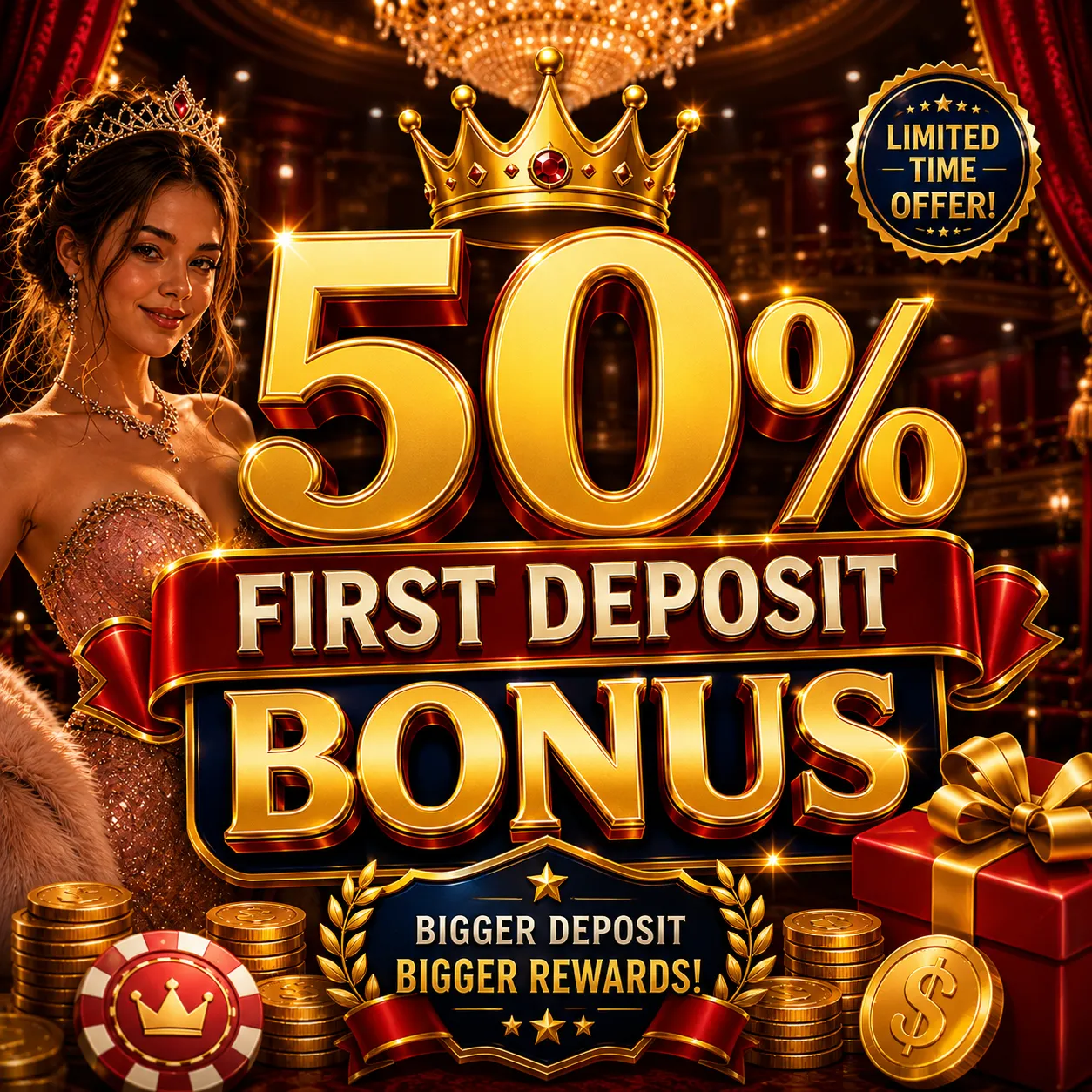 50% Bonus
